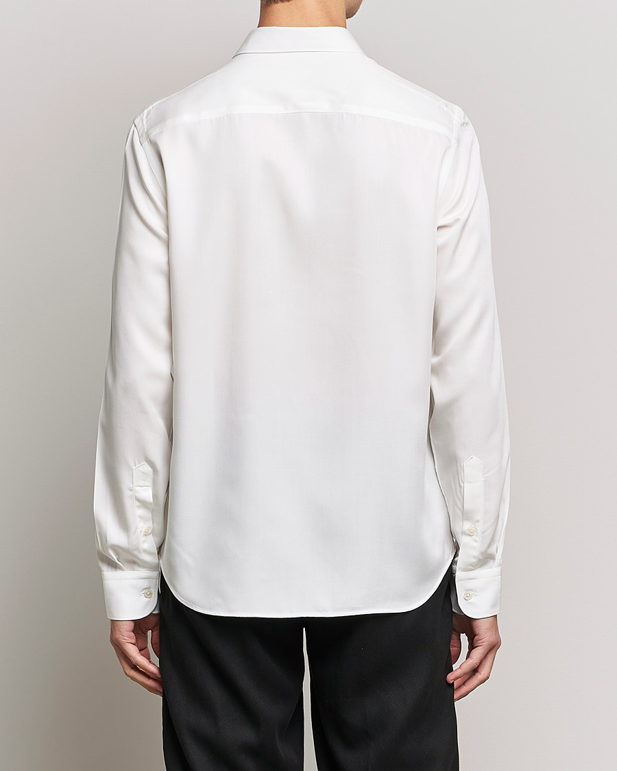 Mies | Kauluspaidat | J.Lindeberg | Slim Fit Tencel Shirt Cloud White