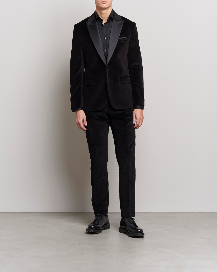 Mies | Pikkutakit | J.Lindeberg | Lenny Velvet Blazer Black