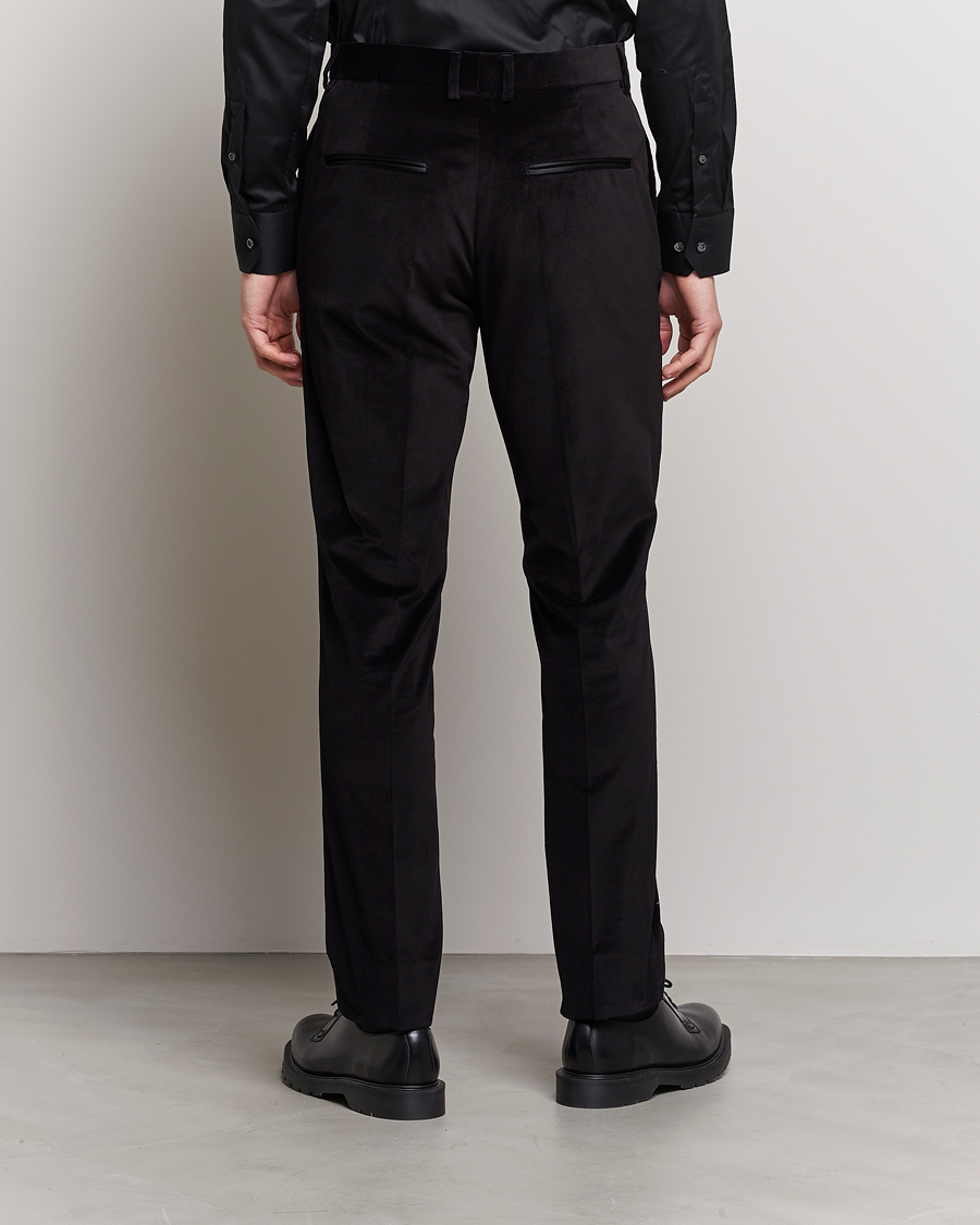 Mies | Housut | J.Lindeberg | Liam Velvet Trousers Black