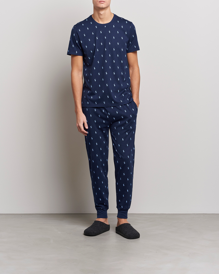 Mies | Yöpuvut ja kylpytakit | Polo Ralph Lauren | Printed Pony Pyjama Pants Navy