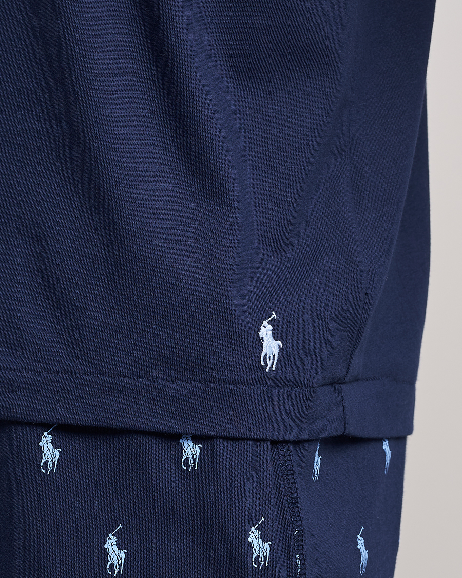 Mies | T-paidat | Polo Ralph Lauren | Cotton Logo Crew Neck T-Shirt Navy