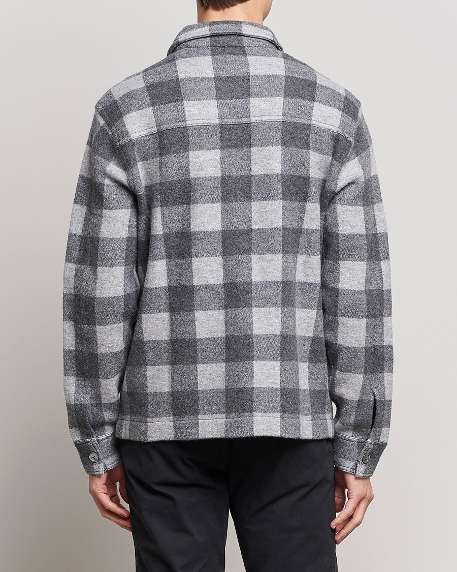 Mies | Kauluspaidat | Polo Ralph Lauren | Checked Wool Overshirt Jacket Grey Multi