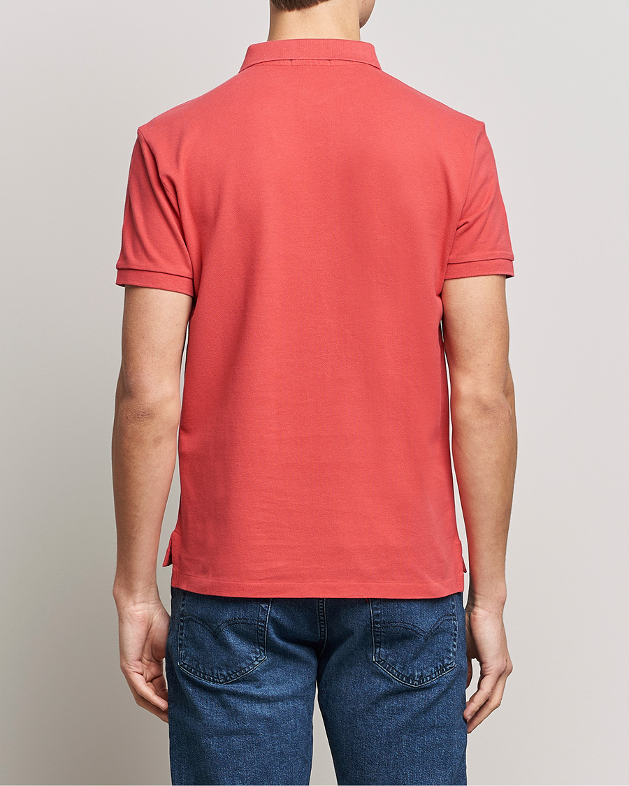 Mies | Pikeet | Polo Ralph Lauren | Custom Slim Fit Polo Starboard Red