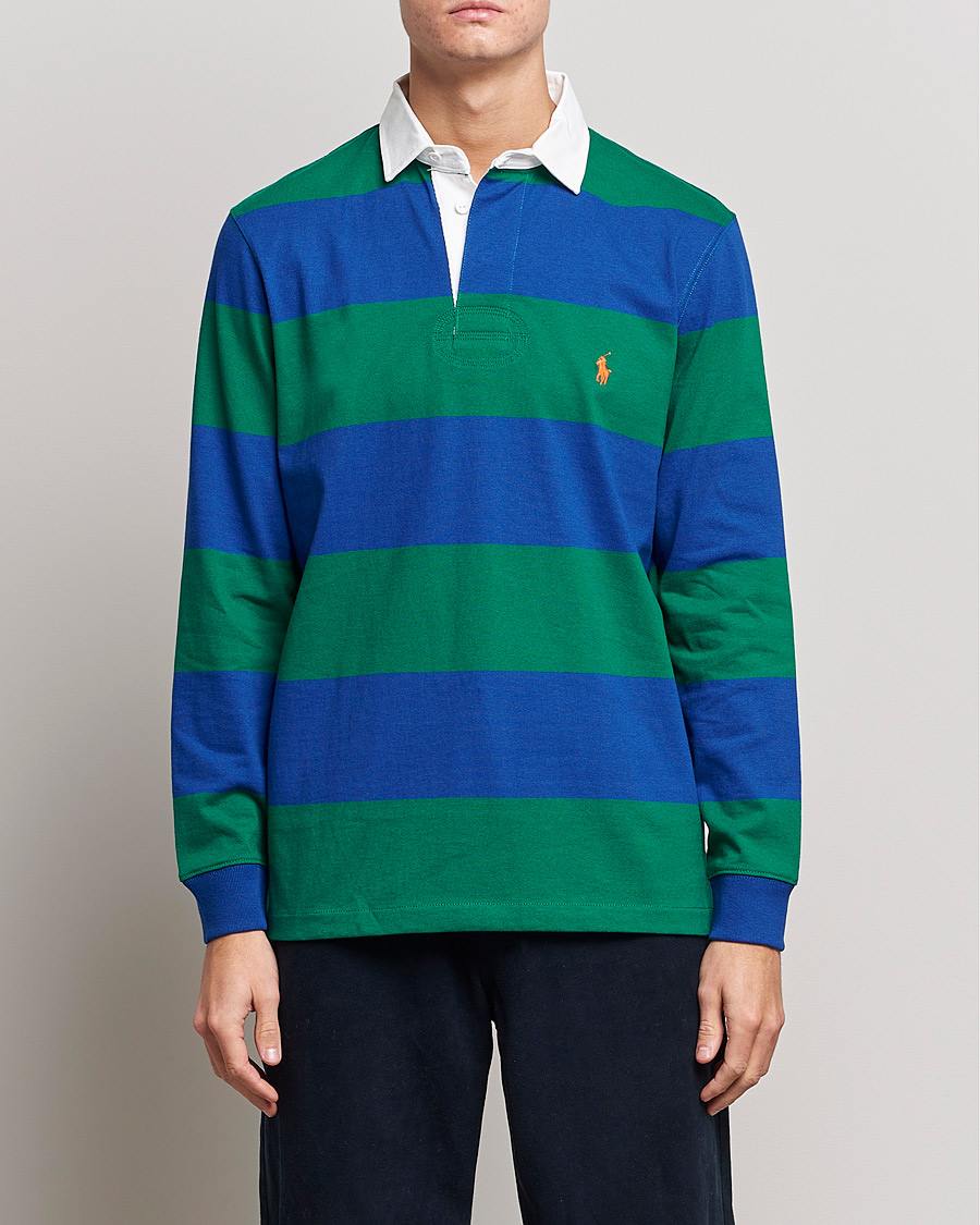Mies |  | Polo Ralph Lauren | Jersey Striped Rugger Blue/Green