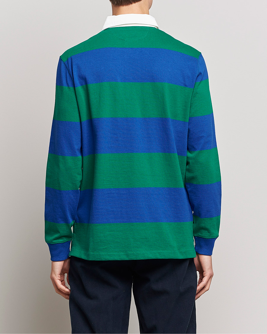 Mies | Puserot | Polo Ralph Lauren | Jersey Striped Rugger Blue/Green