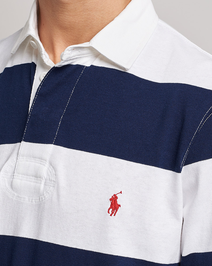 Mies | Puserot | Polo Ralph Lauren | Striped Rugger Navy/White