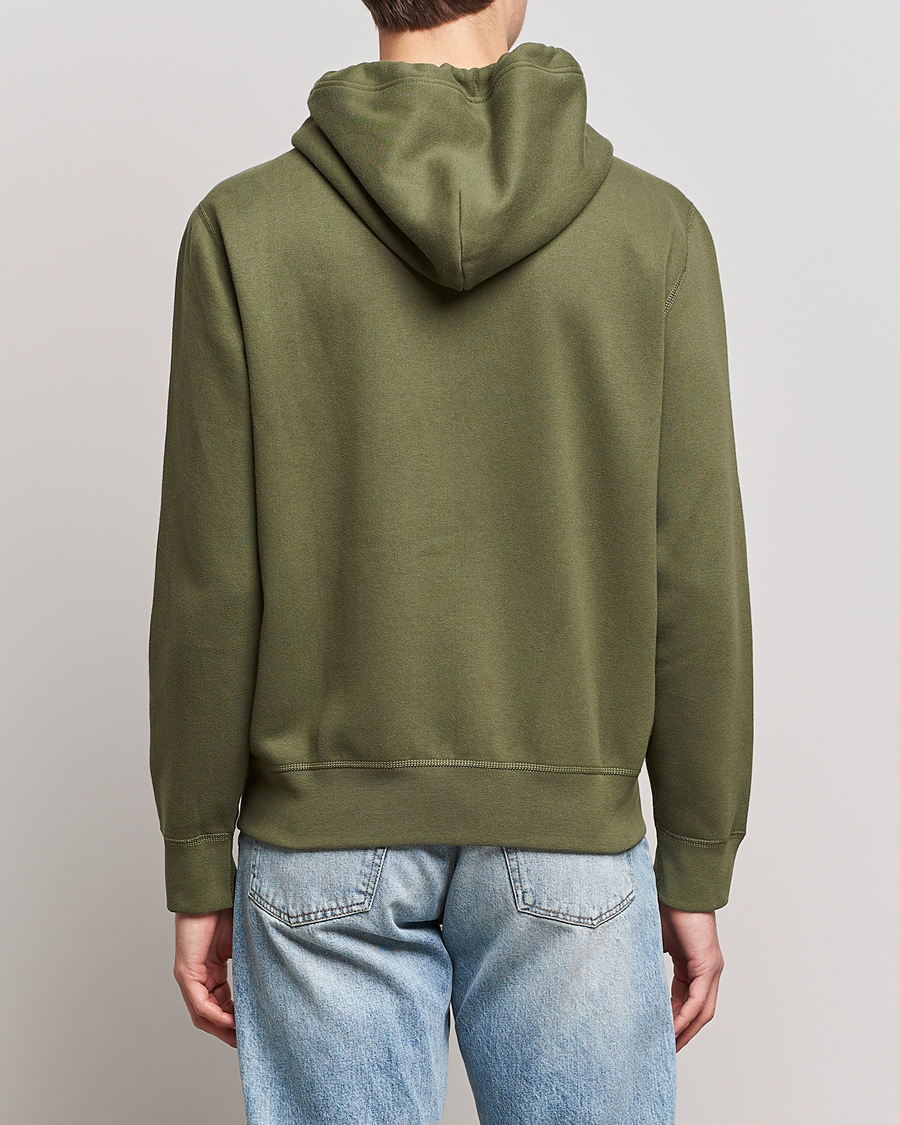 Mies | Puserot | Polo Ralph Lauren | Fleece Full-Zip Hoodie Dark Sage