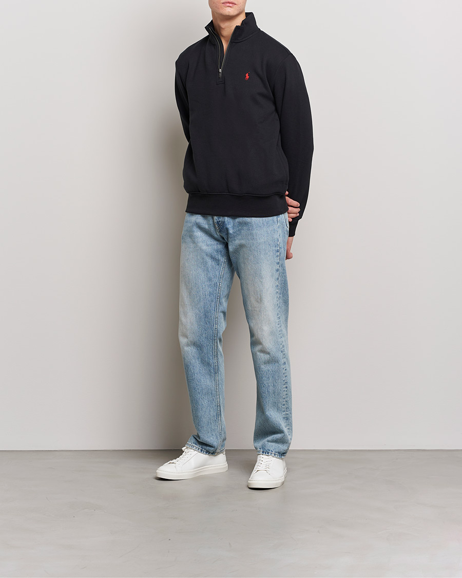 Mies | Puserot | Polo Ralph Lauren | Magic Fleece Half-Zip Black