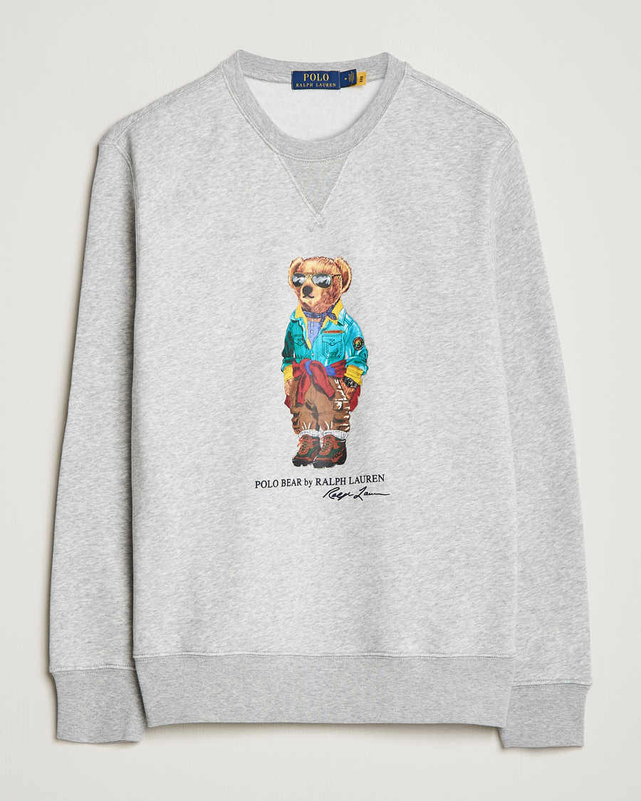 Mies | Puserot | Polo Ralph Lauren | Magic Fleece Printed Bear Sweatshirt Andover Heather