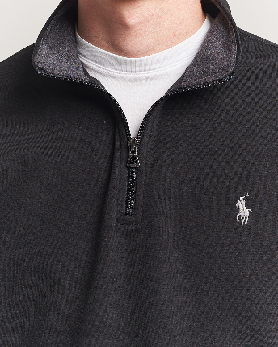 Mies | Puserot | Polo Ralph Lauren | Double Knit Half-Zip Sweater Polo Black