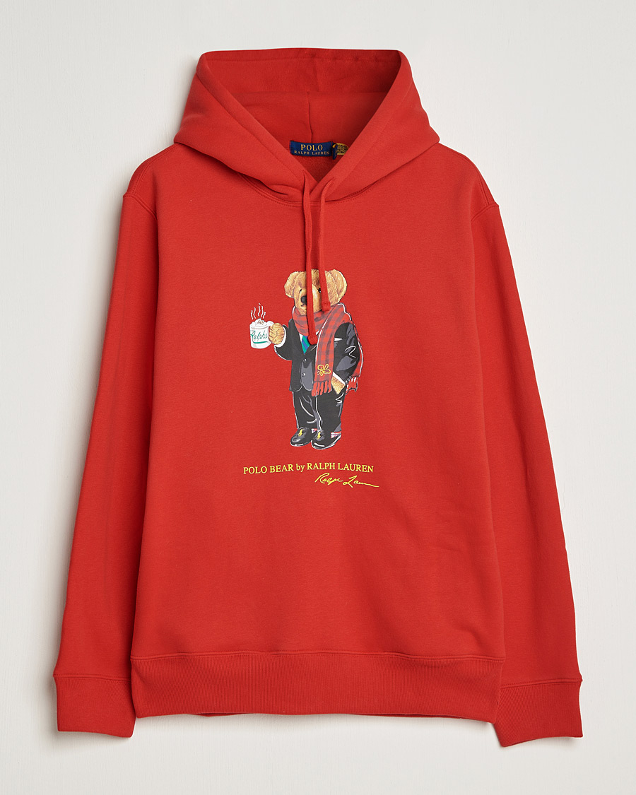 Mies | Puserot | Polo Ralph Lauren | Lunar New Year Bear Hoodie Red
