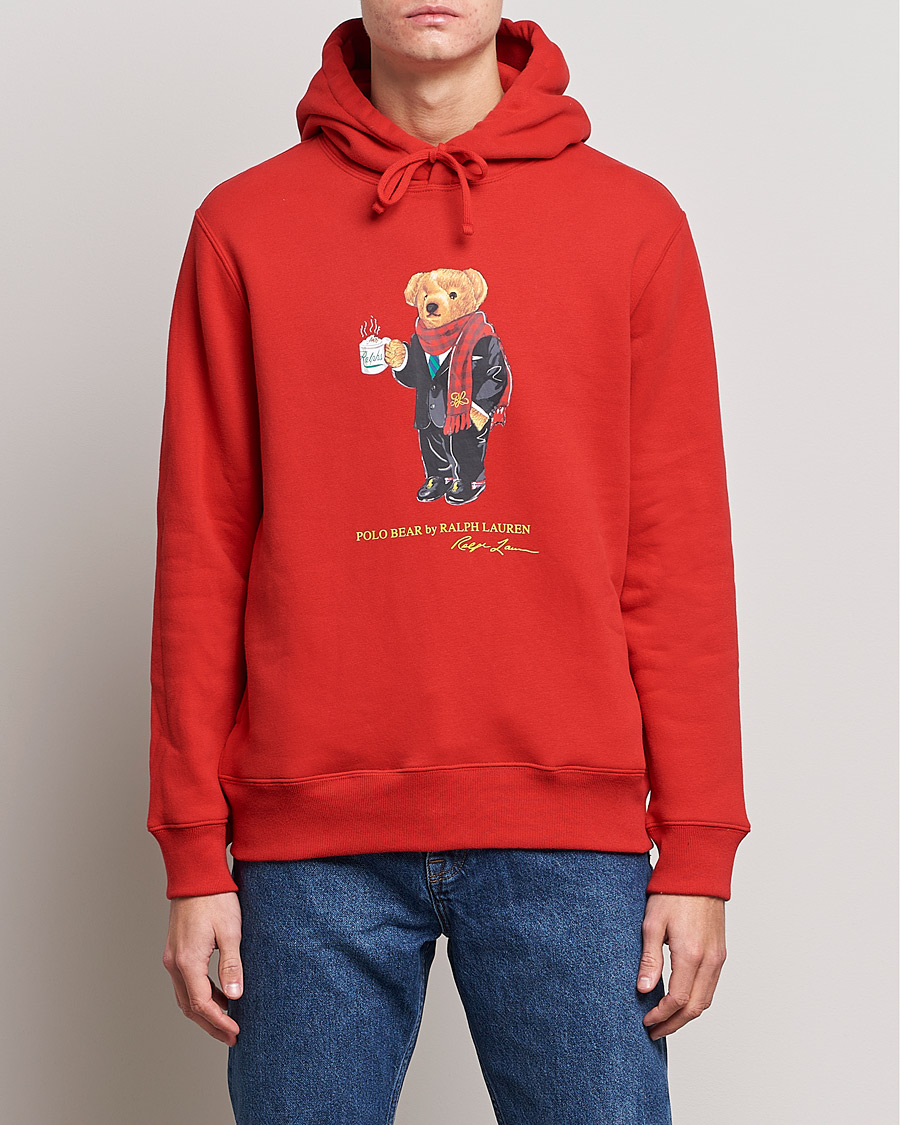 Mies | Puserot | Polo Ralph Lauren | Lunar New Year Bear Hoodie Red