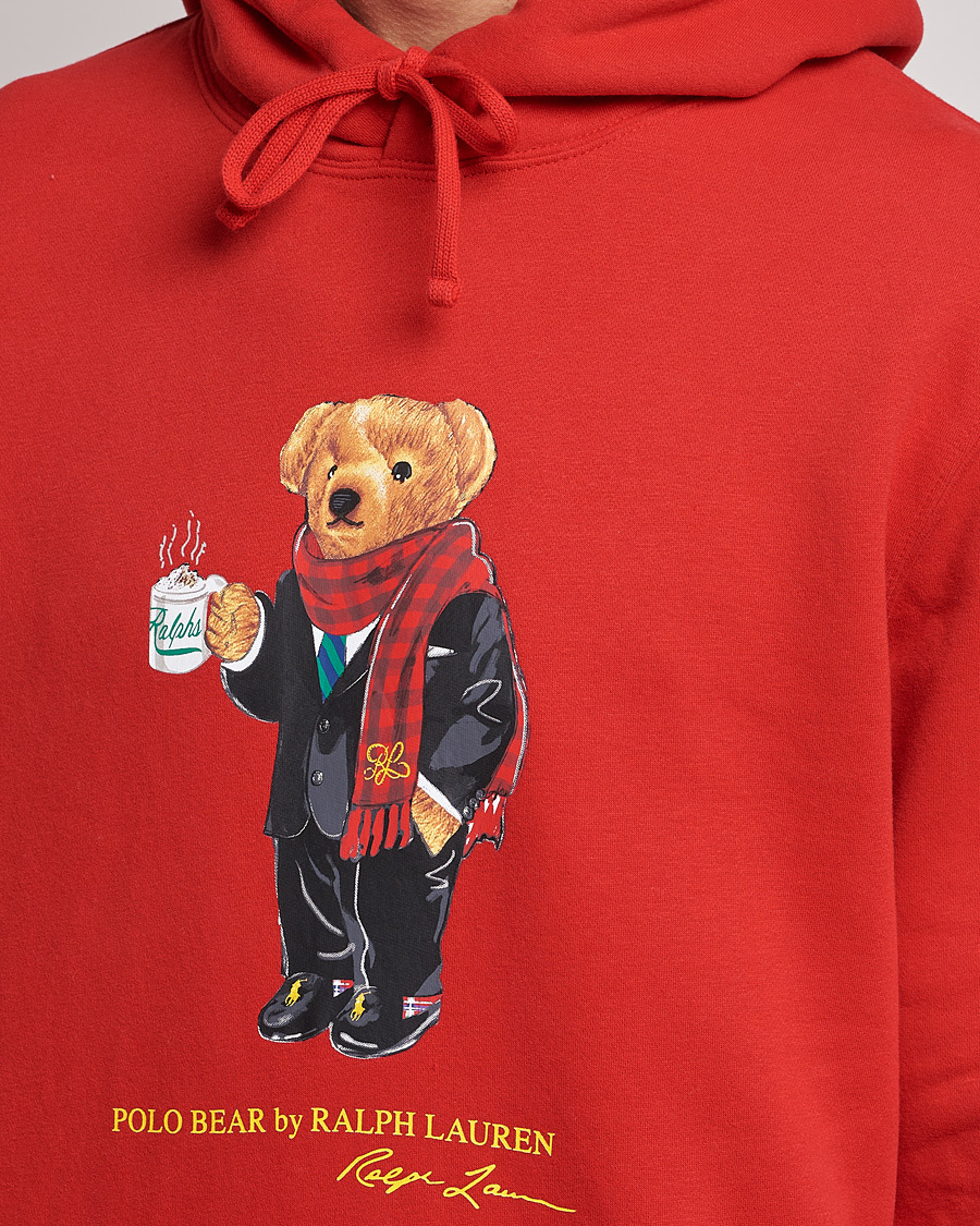 Mies | Puserot | Polo Ralph Lauren | Lunar New Year Bear Hoodie Red