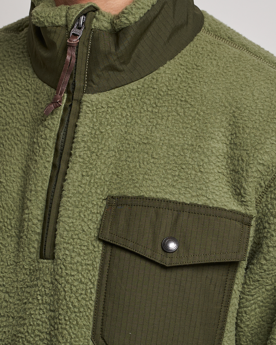 Mies | Puserot | Polo Ralph Lauren | Curly Sherpa Half Zip Company Olive