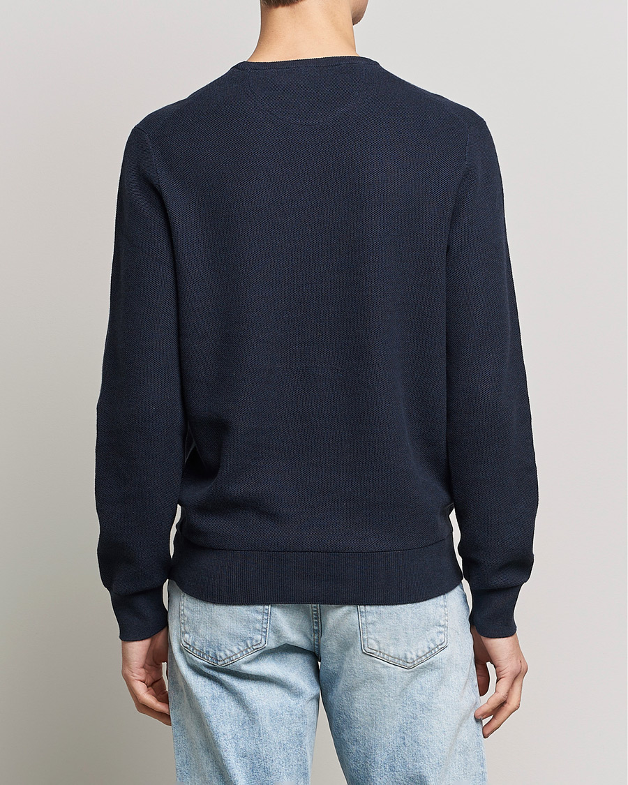 Mies | Puserot | Polo Ralph Lauren | Textured Crew Neck Sweater Navy Heather