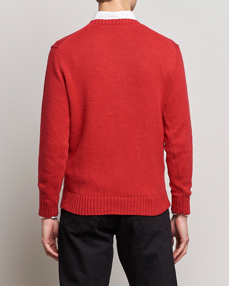Mies | Puserot | Polo Ralph Lauren | Lunar New Year Bear Knitted Sweater Red