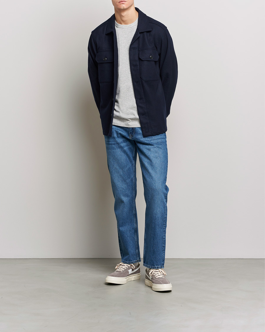 Mies | Kauluspaidat | Polo Ralph Lauren | Wool/Nylon Pocket Overshirt Collection Navy