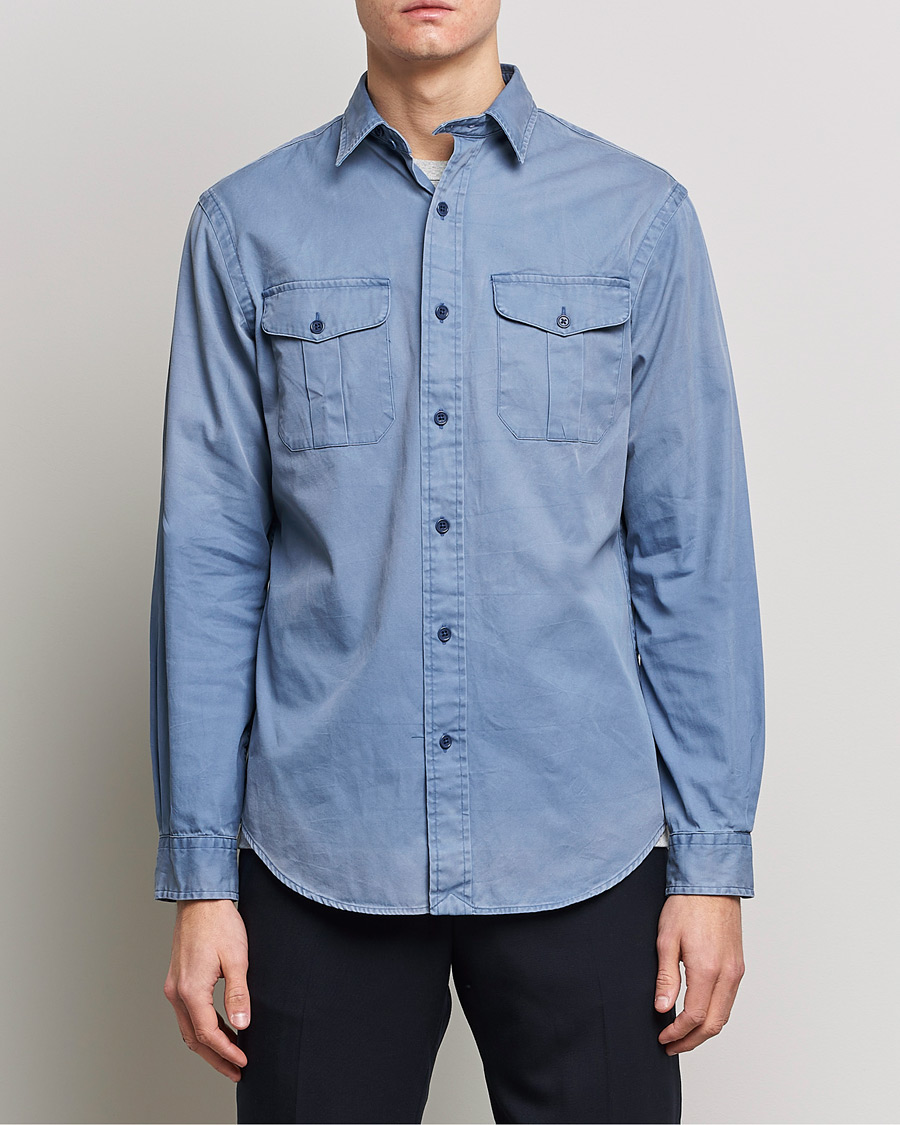 Mies |  | Polo Ralph Lauren | Classic Fit Twill Shirt Carson Blue