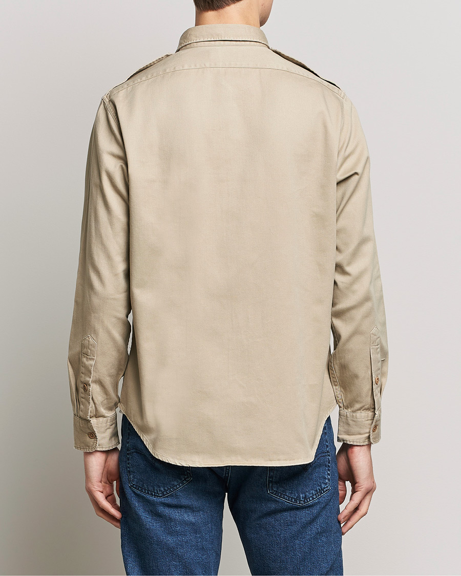 Mies | Kauluspaidat | Polo Ralph Lauren | Twill Safari Pocket Overshirt Khaki