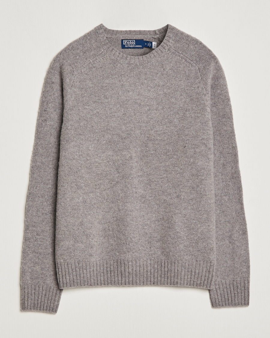 Mies | Puserot | Polo Ralph Lauren | Wool Knitted Sweater Grey