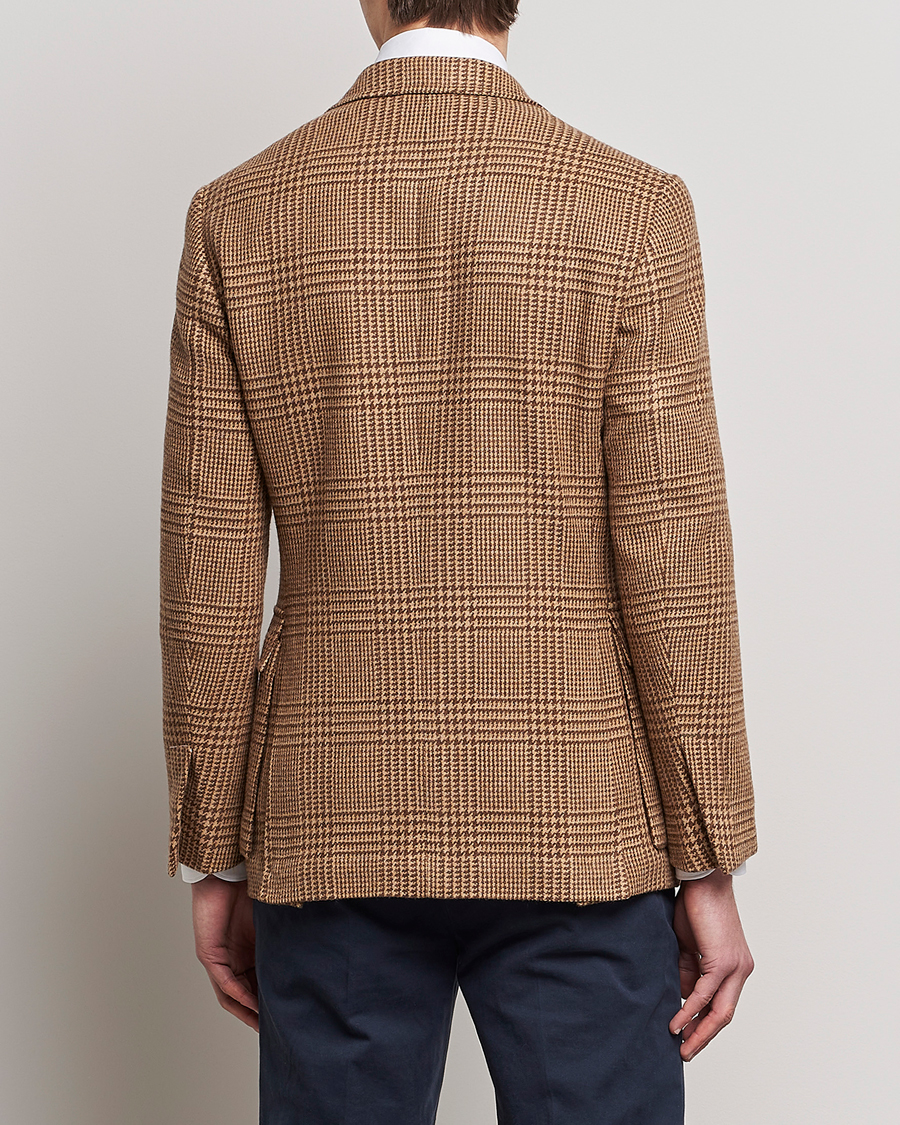 Mies | Pikkutakit | Ralph Lauren Purple Label | Glenplaid Sportcoat Beige/Brown