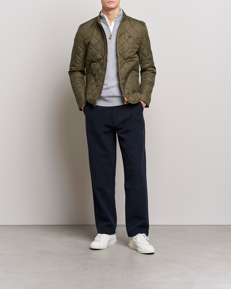 Mies |  | Morris | Teddy Quilted Jacket Olive