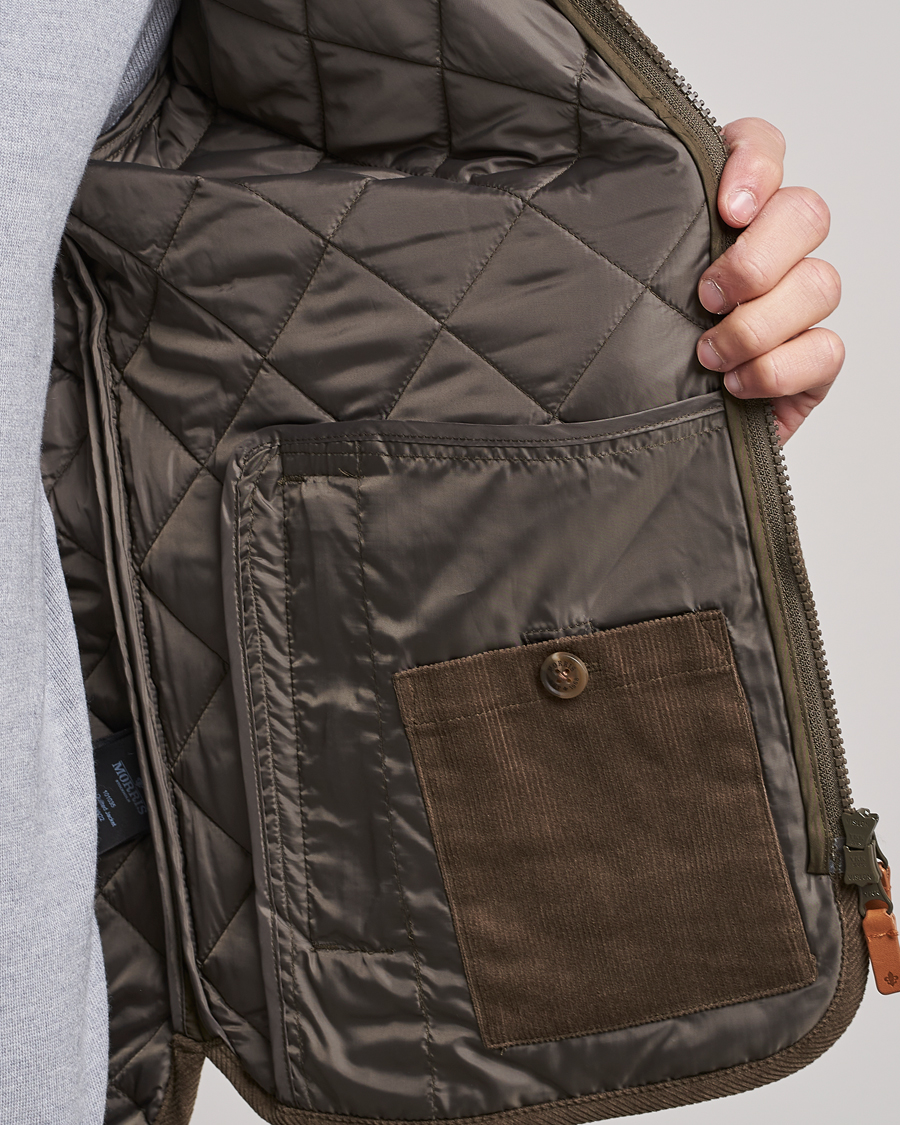 Mies | Takit | Morris | Teddy Quilted Jacket Olive