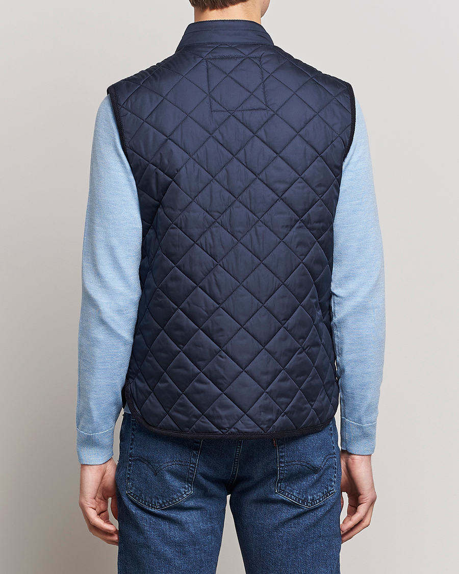 Mies | Ulkoliivit | Morris | Teddy Quilted Vest Old Blue