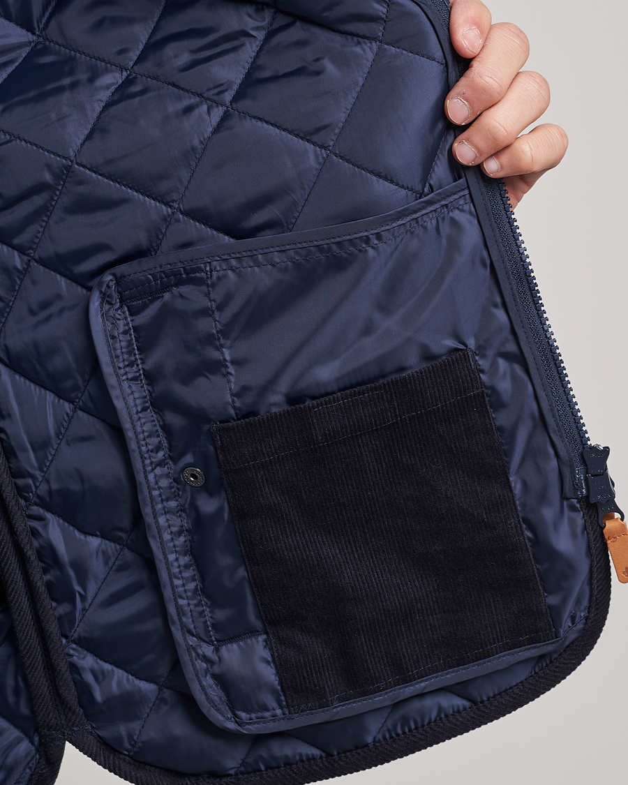 Mies | Ulkoliivit | Morris | Teddy Quilted Vest Old Blue