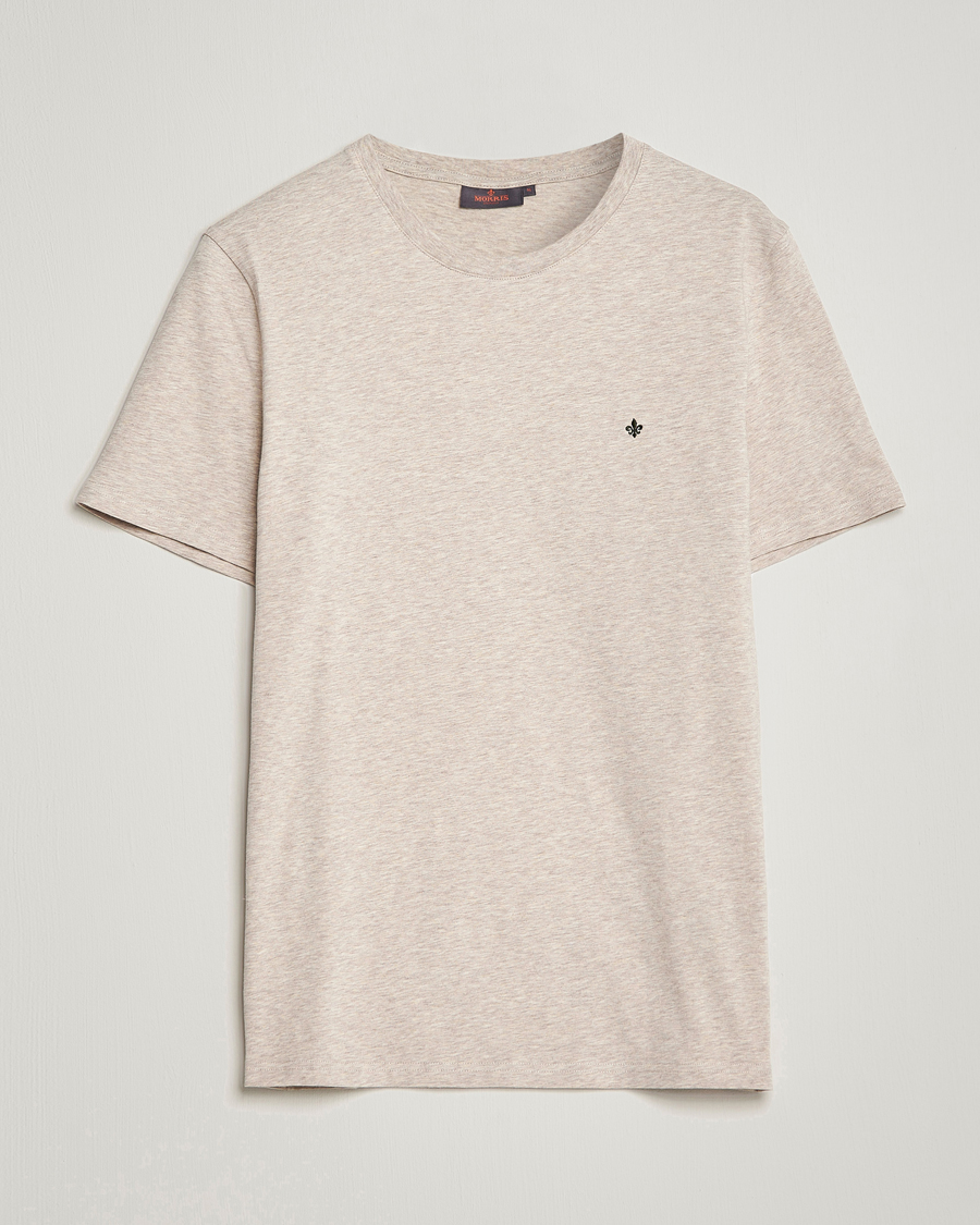Mies | T-paidat | Morris | James Crew Neck T-shirt Khaki