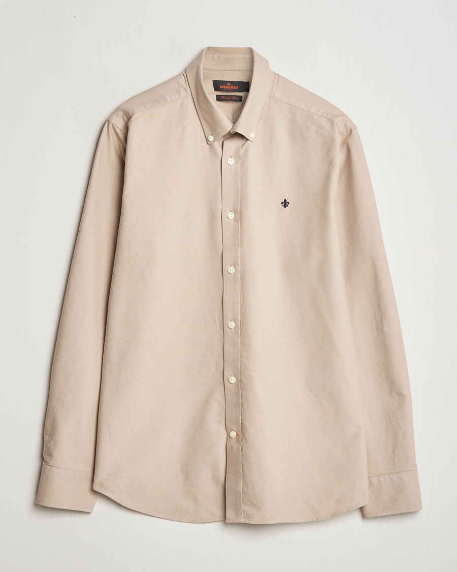 Mies | Kauluspaidat | Morris | Douglas Oxford Shirt Khaki