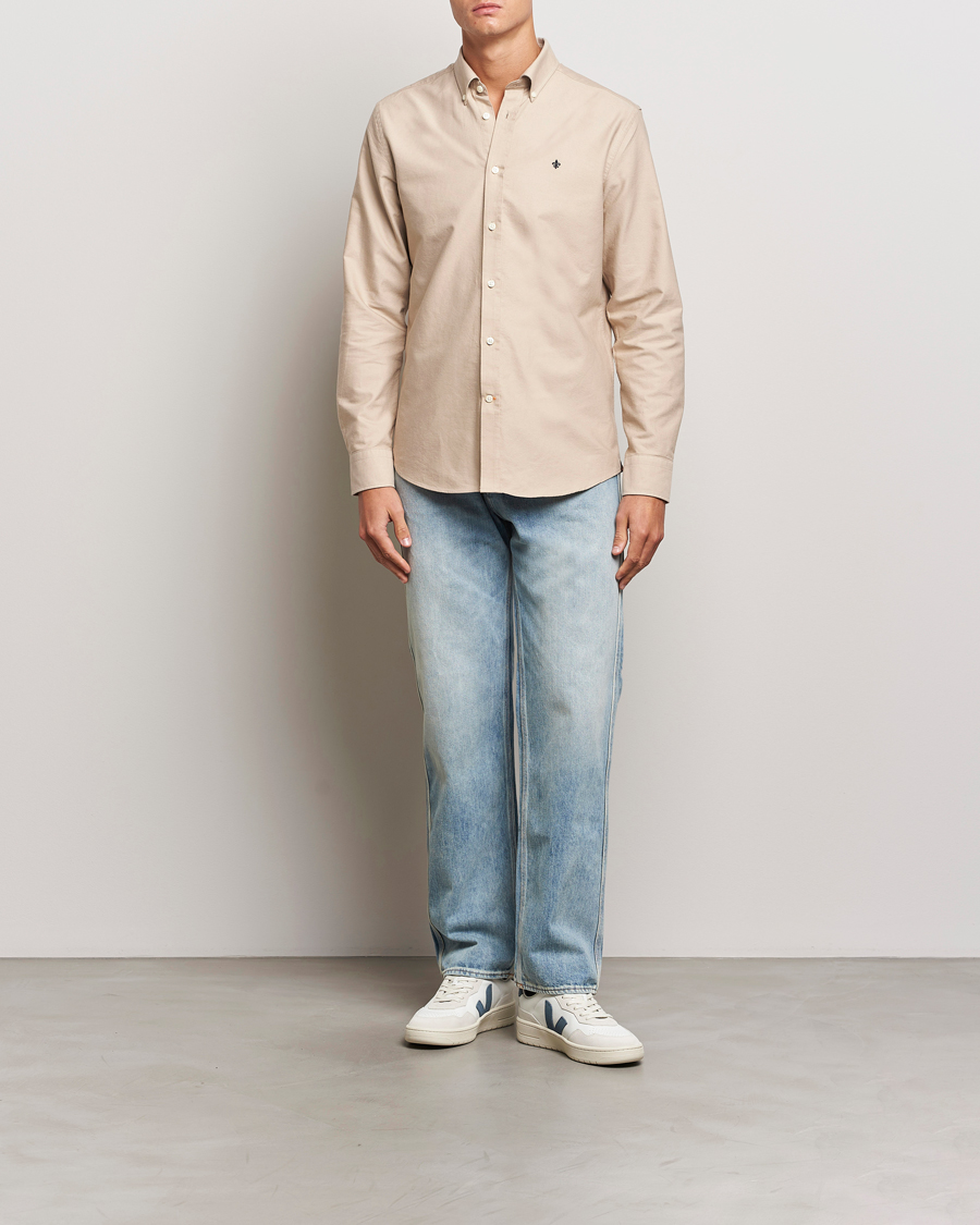 Mies | Kauluspaidat | Morris | Douglas Oxford Shirt Khaki