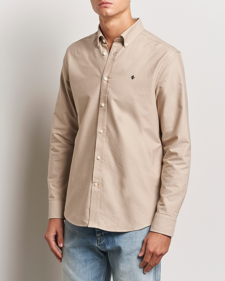 Mies | Kauluspaidat | Morris | Douglas Oxford Shirt Khaki