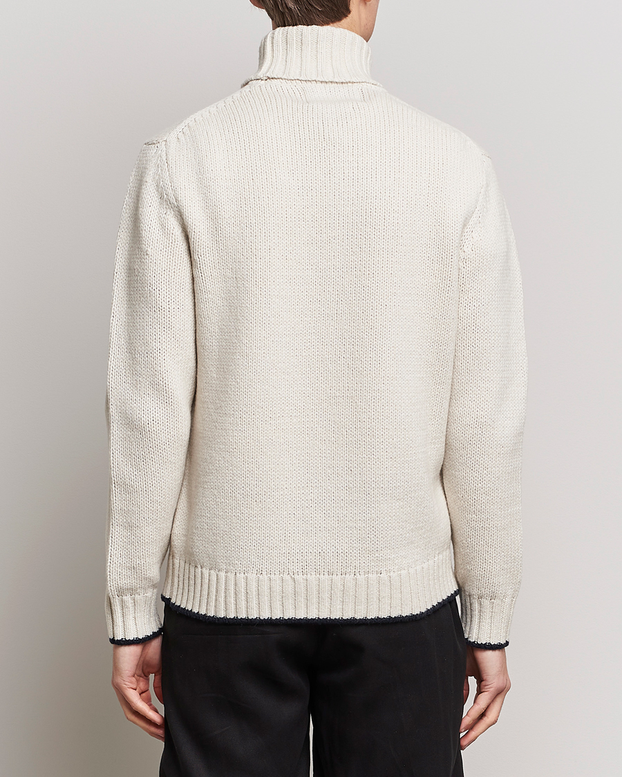Mies | Puserot | NN07 | Bert Knitted Rollneck Ecru