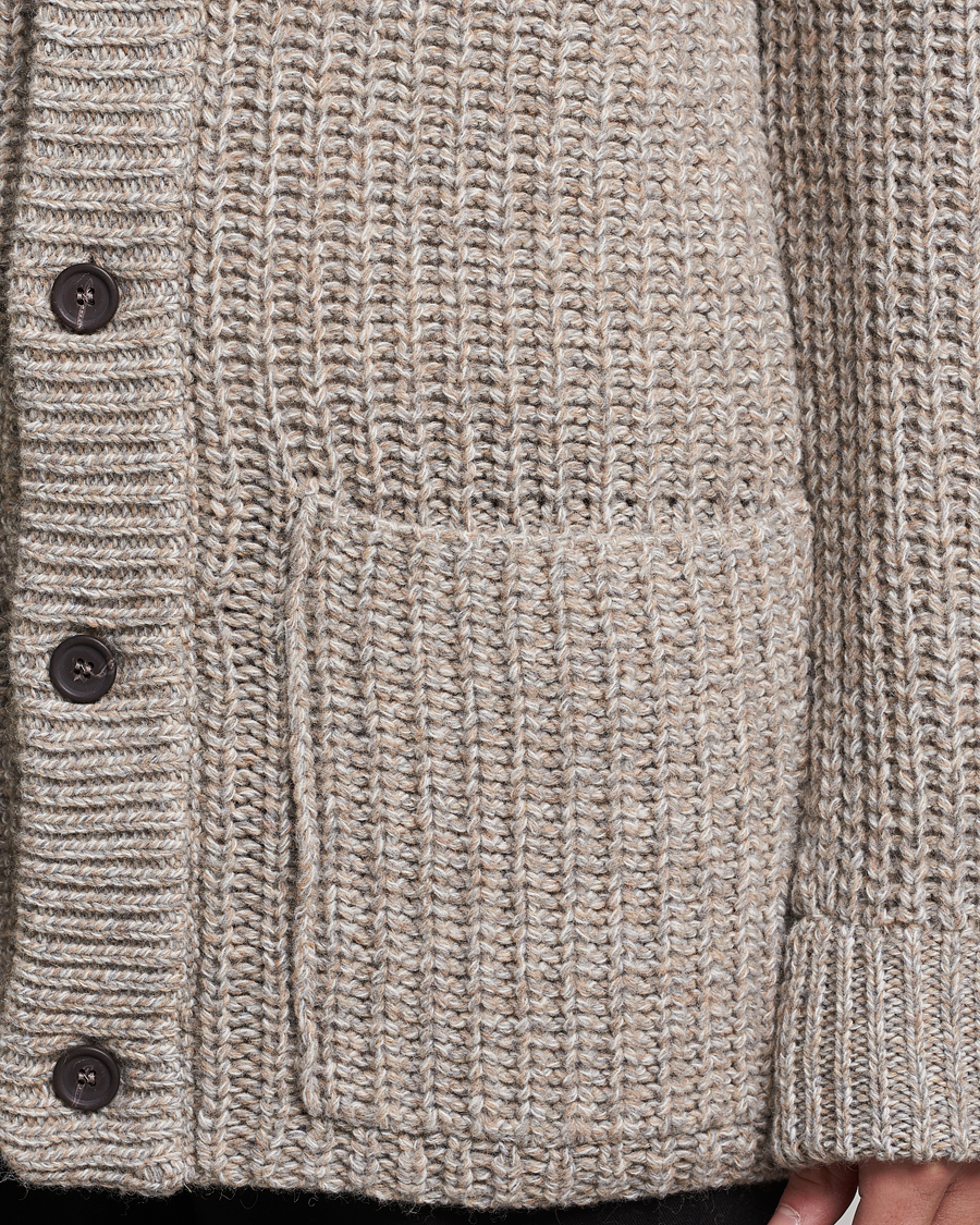 Mies | Puserot | NN07 | Benzon Knitted Cardigan Stone