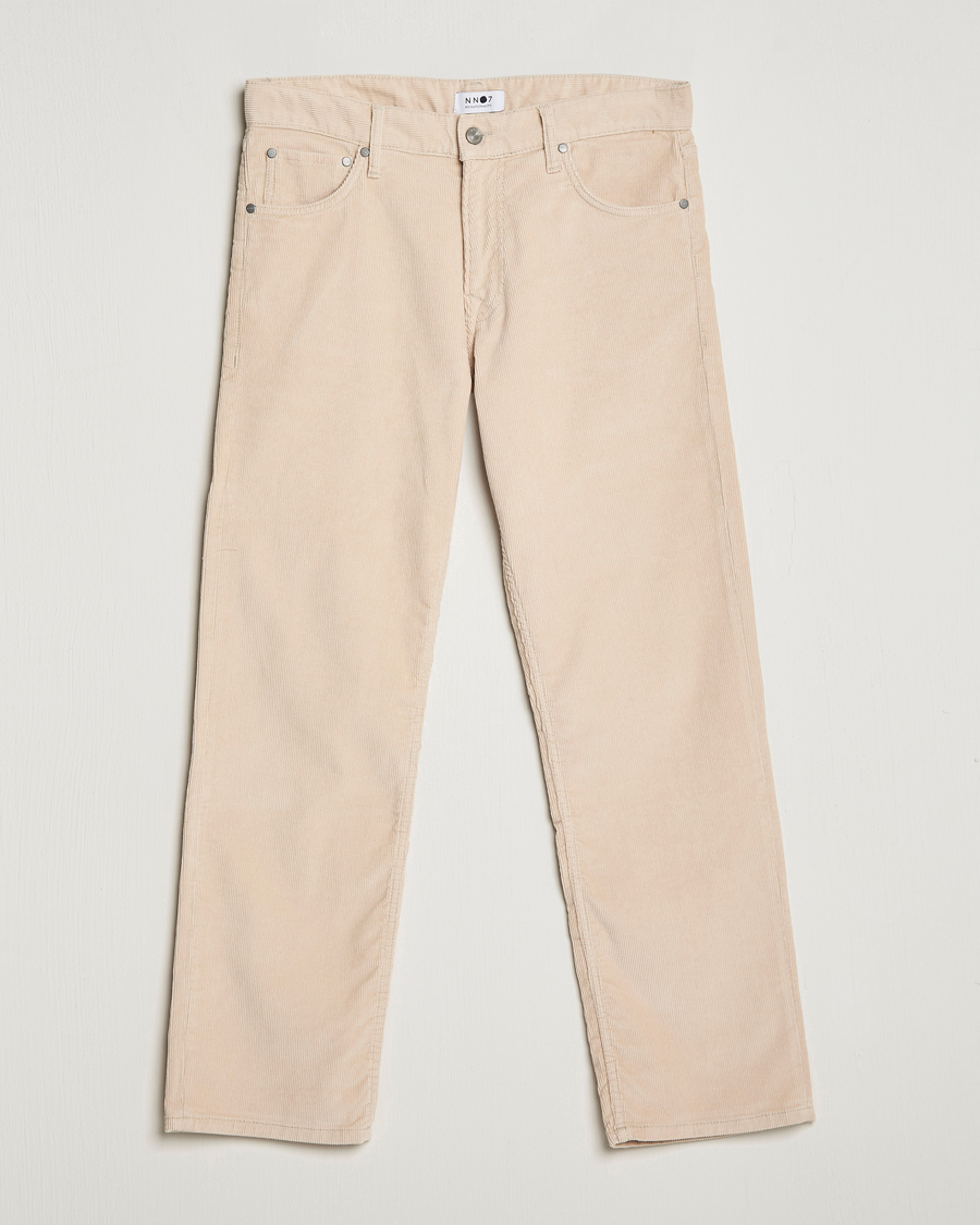 Mies | Housut | NN07 | Sonny Corduroy 5-Pocket Pants Ecru
