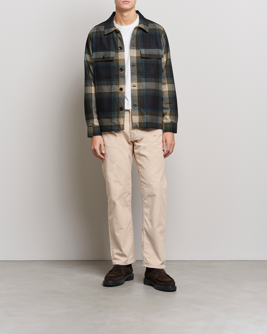 Mies | Housut | NN07 | Sonny Corduroy 5-Pocket Pants Ecru