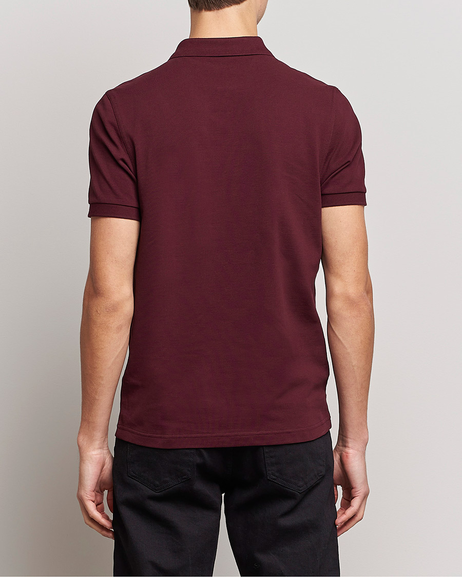 Mies | Pikeet | Fred Perry | Plain Polo Pique Oxblood