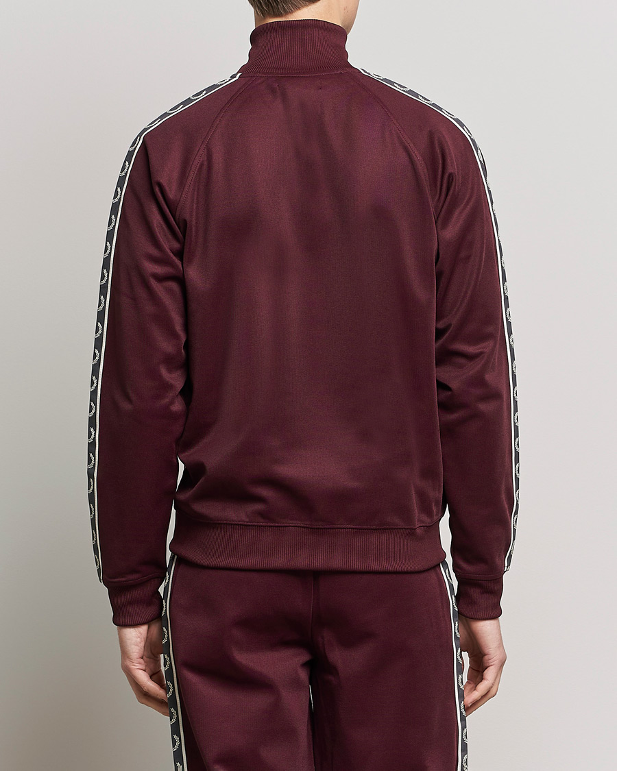 Mies | Puserot | Fred Perry | Taped Track Jacket Oxblood