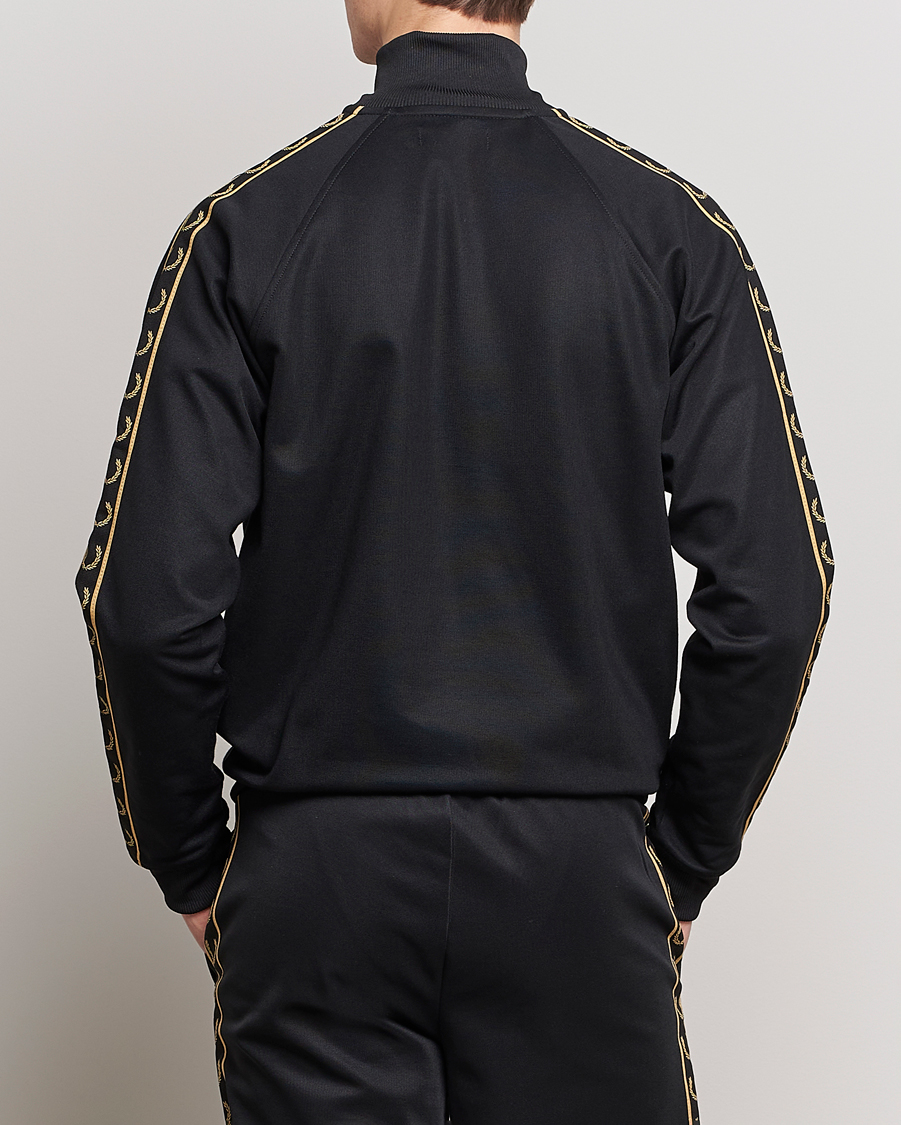 Mies | Puserot | Fred Perry | Taped Track Jacket Black