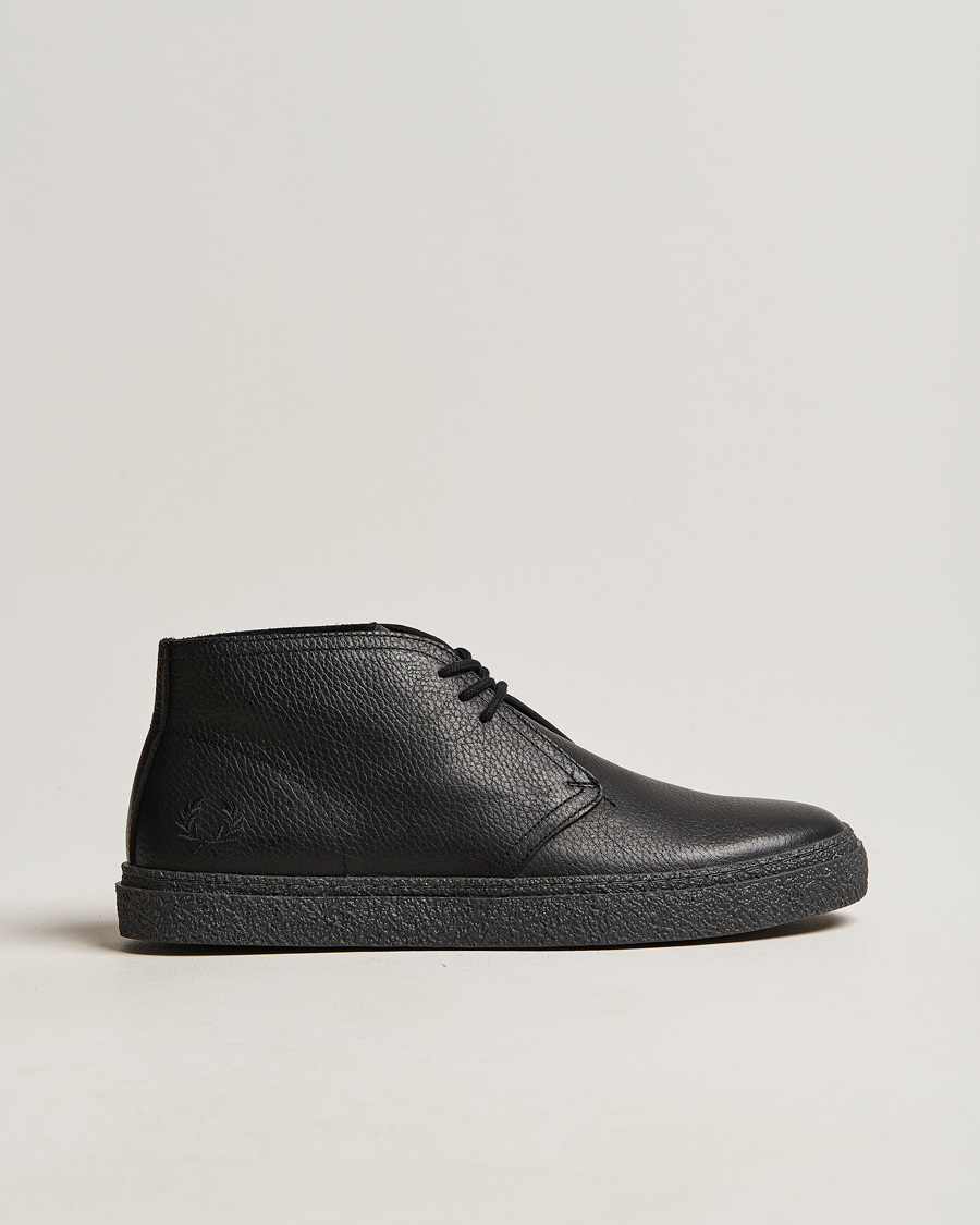 Mies | Fred Perry Hawley Leather Boot Black | Fred Perry | Hawley Leather Boot Black