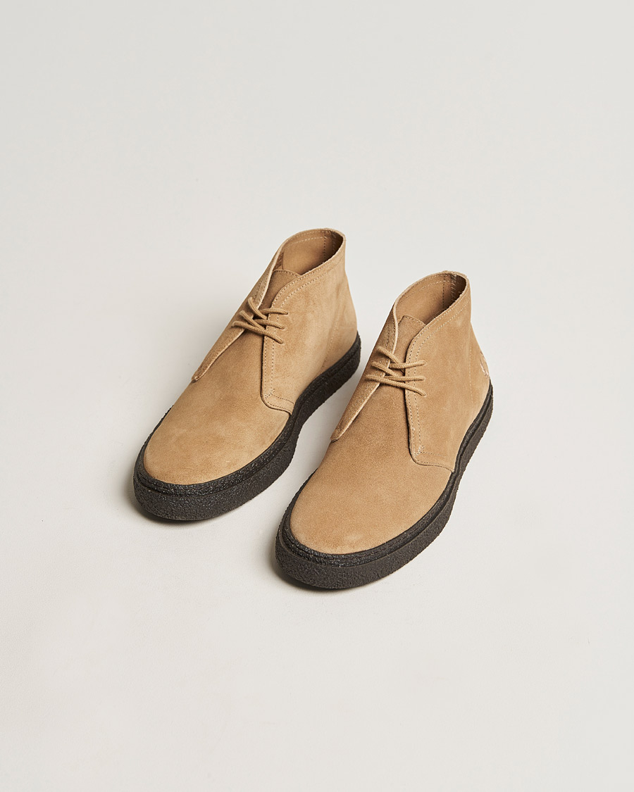 Mies | Chukka-kengät | Fred Perry | Hawley Suede Boot Warm Stone