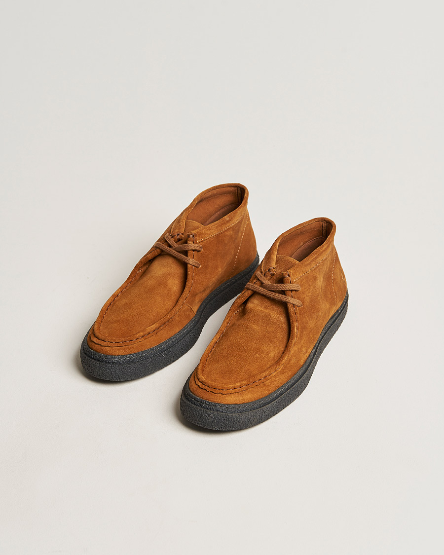 Mies |  | Fred Perry | Dawson Mid Suede Nut Flake