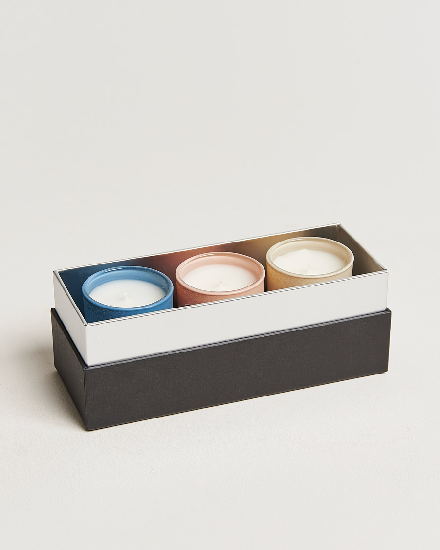 Mies | Tuoksukynttilät | Floris London | Mini Candle Collection 3x70g 