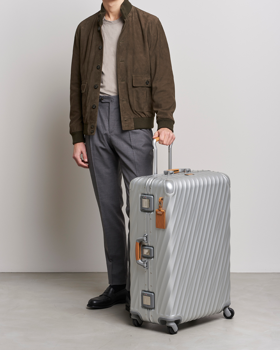 Mies | Laukut | TUMI | Extended Trip Aluminum Packing Case Texture Silver