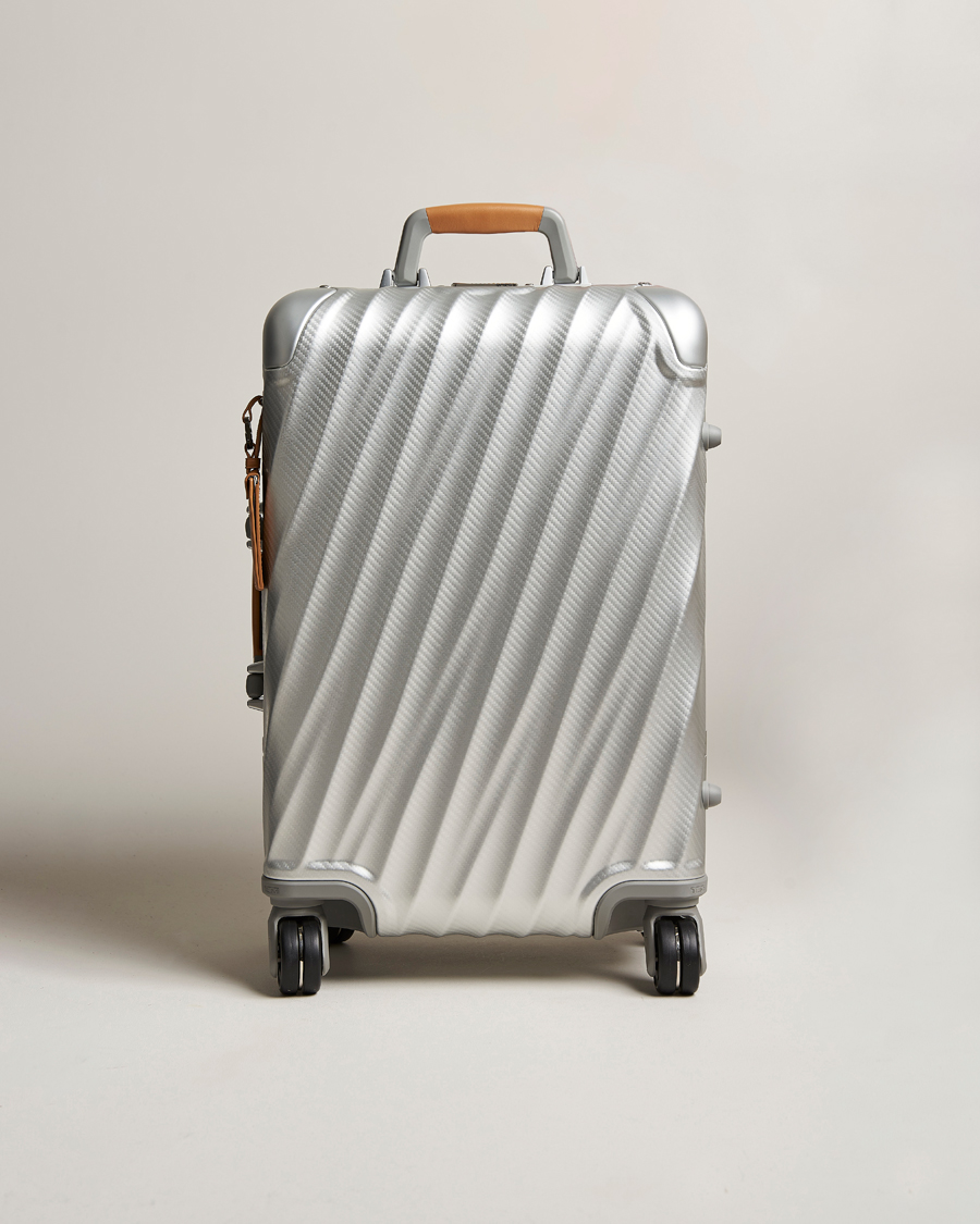 Mies | Laukut | TUMI | International Carry-on Aluminum Trolley Texture Silver