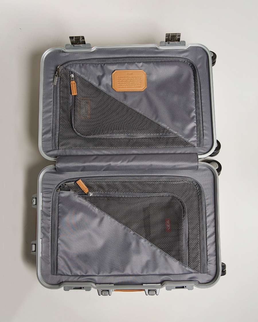 Mies | Laukut | TUMI | International Carry-on Aluminum Trolley Texture Silver