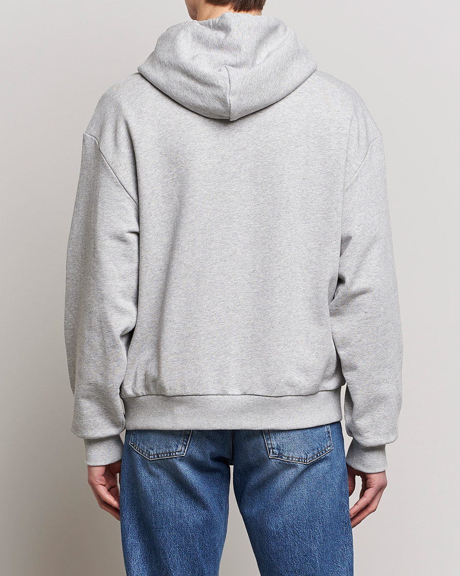 Mies | Puserot | Alanui | Embroidered Hoodie Grey Melange