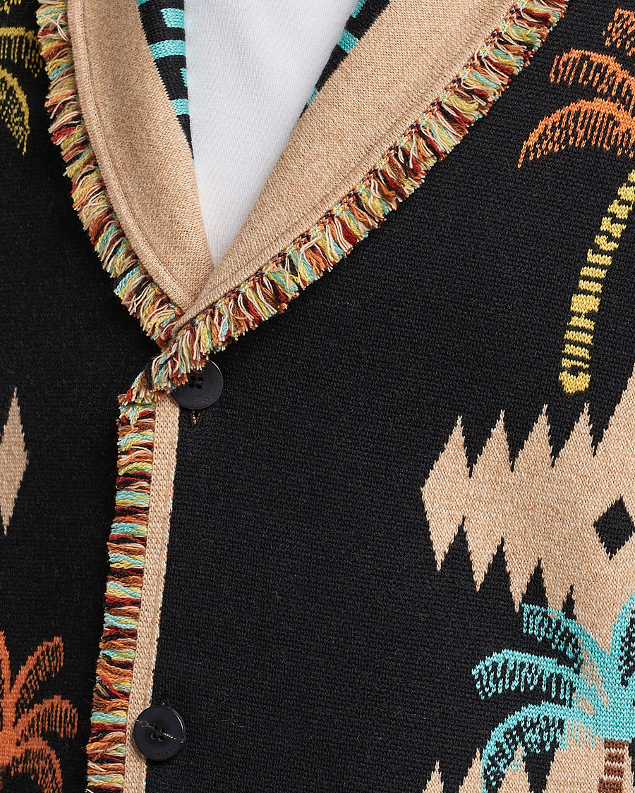 Mies | Puserot | Alanui | Palm Tree Jacquard Cardigan Multicolor