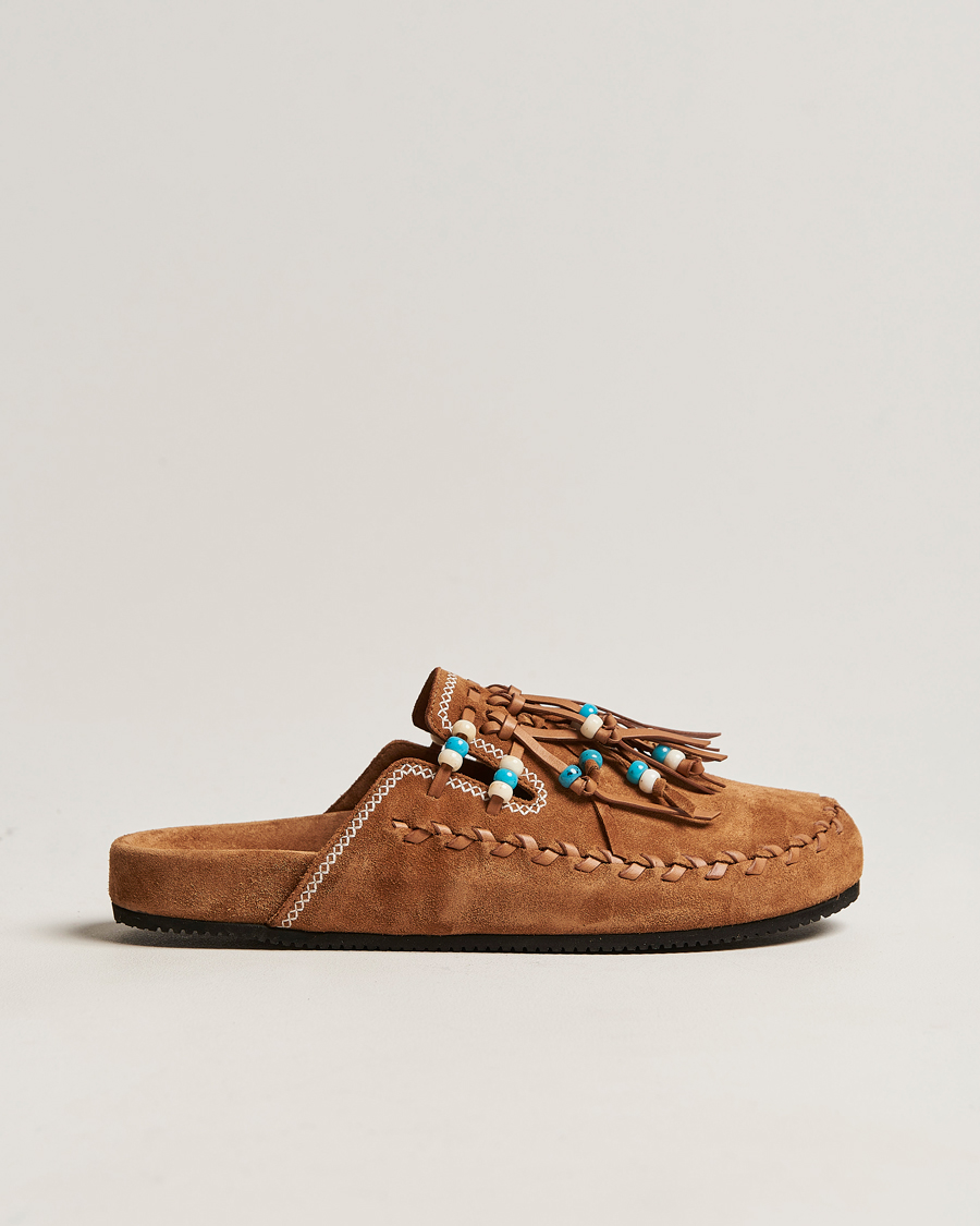 Mies | Alanui Salvation Mountain Mule Brown Suede | Alanui | Salvation Mountain Mule Brown Suede